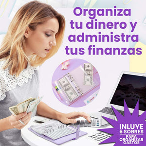 AGENDA DE CONTROL DE GASTOS | 50% DE DESCUENTO + ENVÍO GRATIS